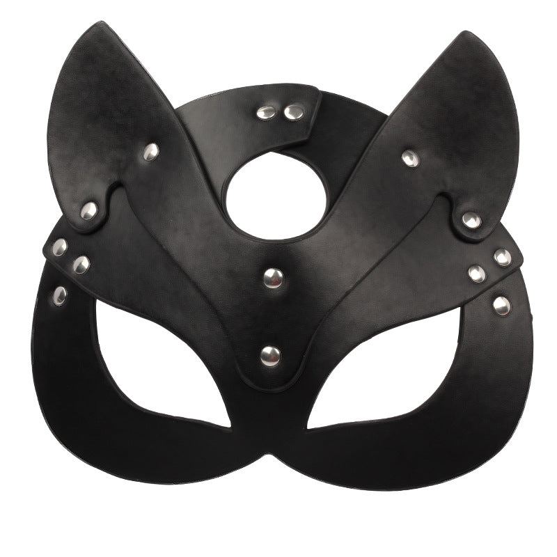 Máscara para mujeres BDSM para juegos sexuales