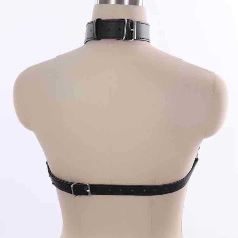 Arnés tipo Collar BDSM fetiche Bondage 2022, Collar arnés de cuerpo