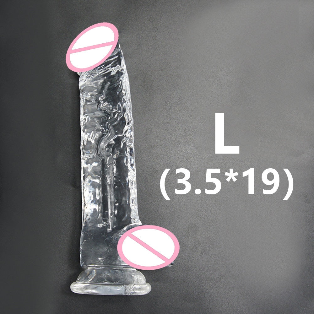 Dildos Realisticos con Ventosa "Erotic Jelly "