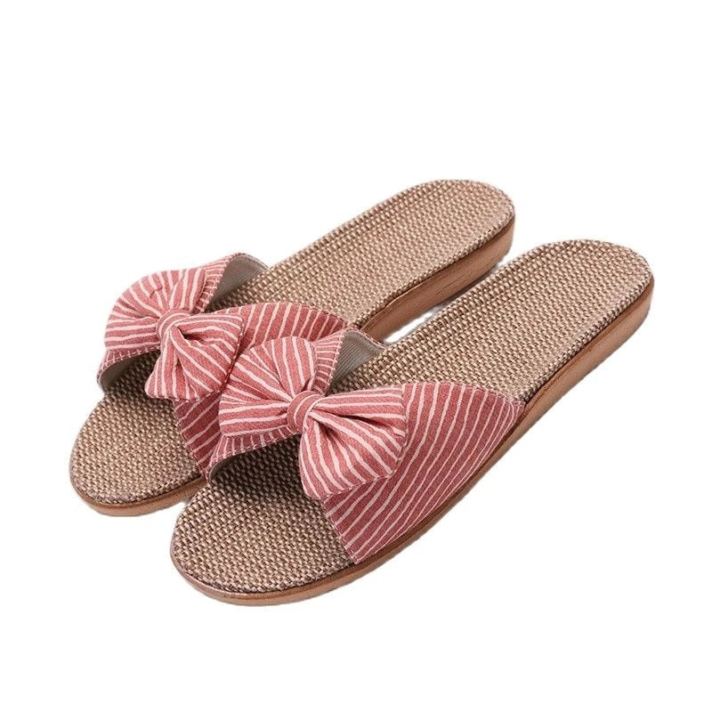 Sandalias Unisex de verano de lino.