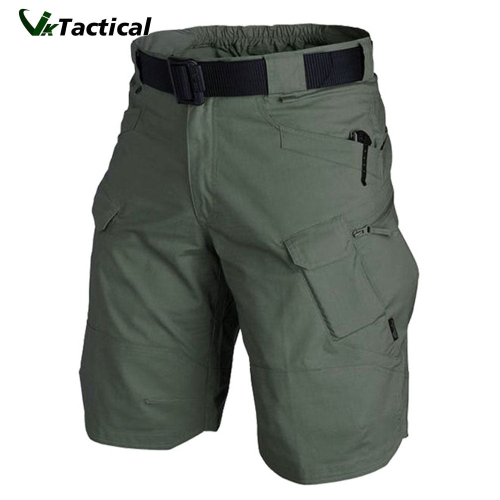 Pantalones cortos tácticos militares urbanos para hombre