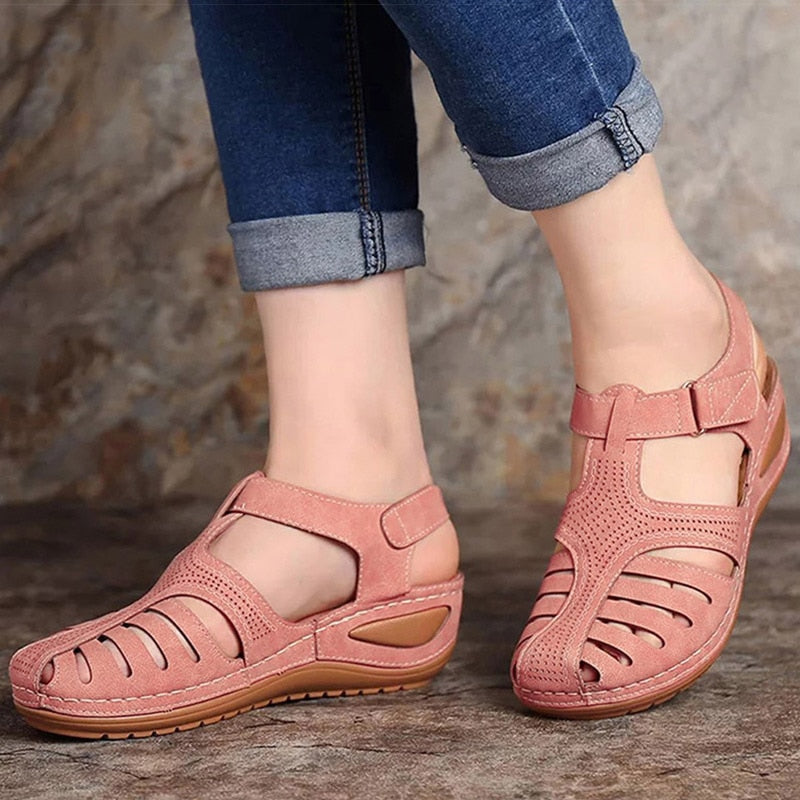 Sandalias de Mujer de verano de estilo bohemio.