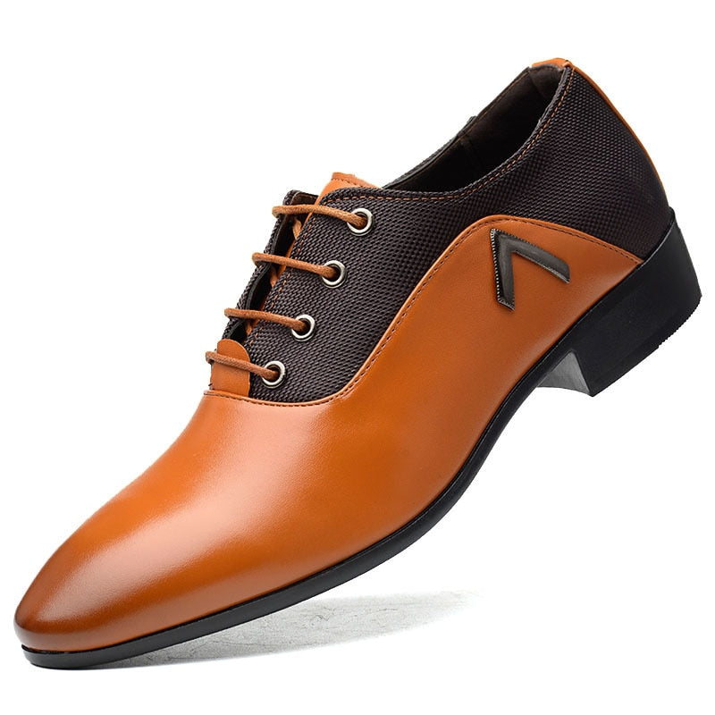 Zapatos de cuero para hombre