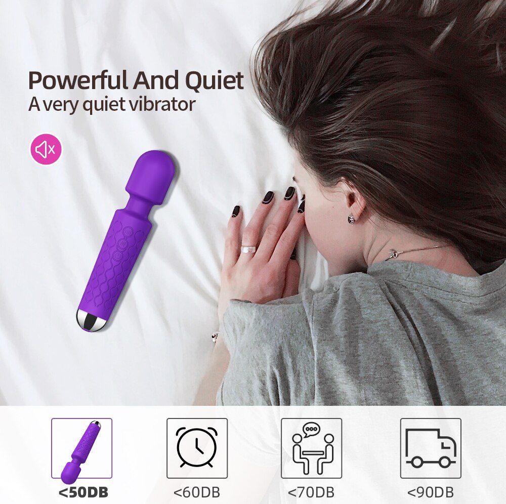 Masajeador Vibrador Clitoris Estimulador + USB Recargeable