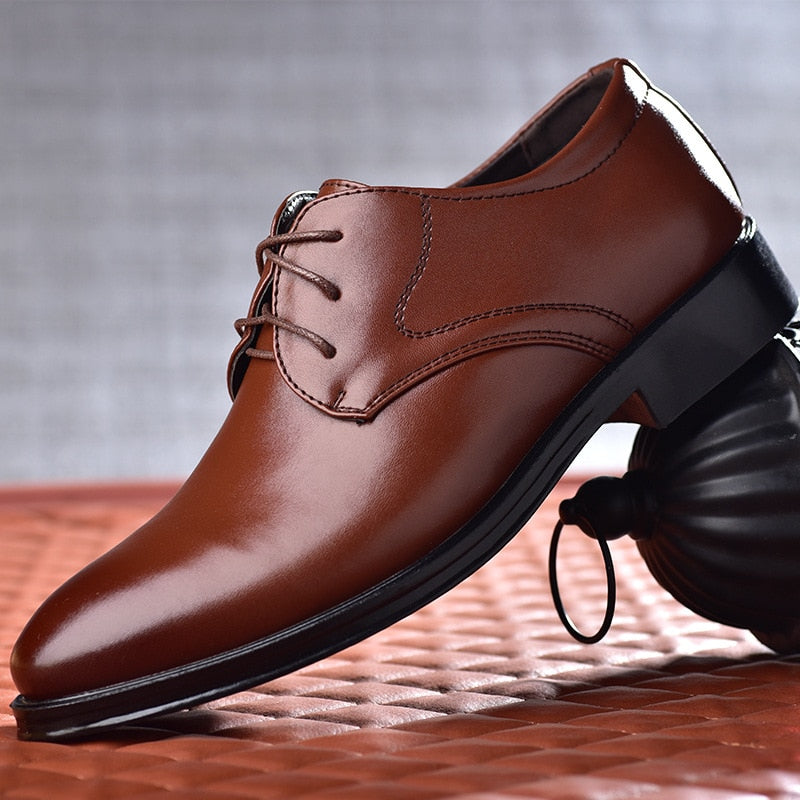 Zapatos de cuero para hombre