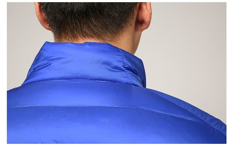 Chaqueta plegable ultraligera para todas las estaciones para hombre