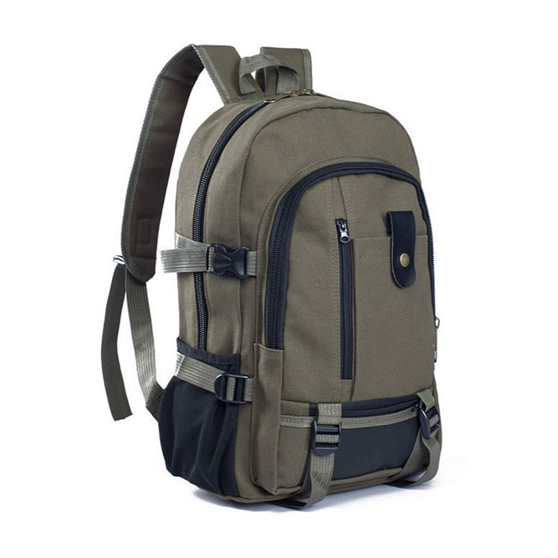 Bolso Mochila de viaje  para montañismo, mochilas de lona de gran capacidad para para acampar