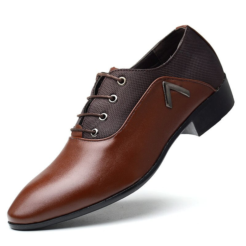 Zapatos de cuero para hombre