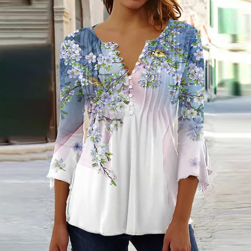 Camisas para mujer con estampado gráfico Primavera - Verano