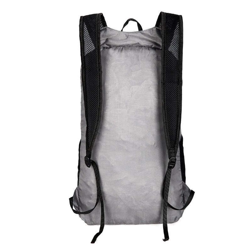 Bolso Mochila plegable portátil ligera de 20L, impermeable,  ultraligera para exteriores