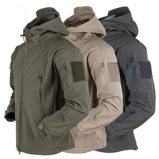 Chaqueta para hombre de forro polar suave para hombre