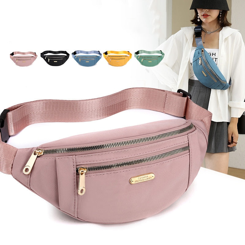 Riñonera para mujer, de Hombro Crossbody, Bolsos de pecho, Bolsos de mano, Bolsos de cinturón